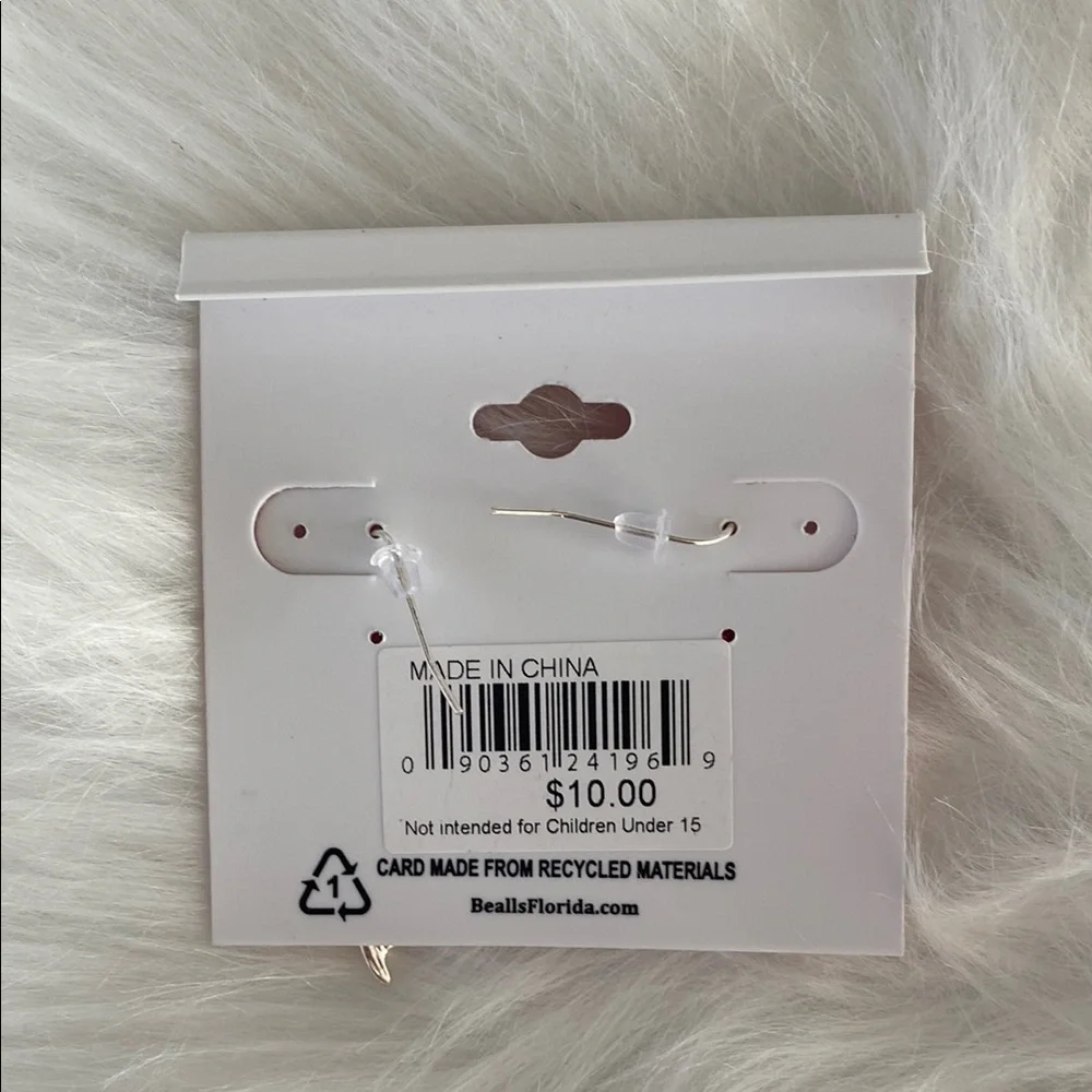 New Brighten The Season Santa Earrings